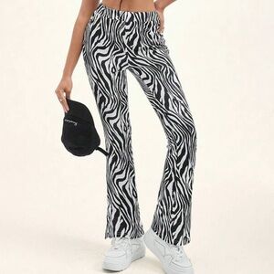 Zebra Print Pants